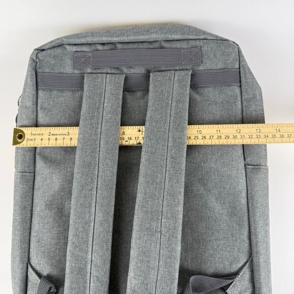 Mercedes-Benz Backpack with Laptop Sleeve Gray and Gold School / Work - Picture 7 of 7